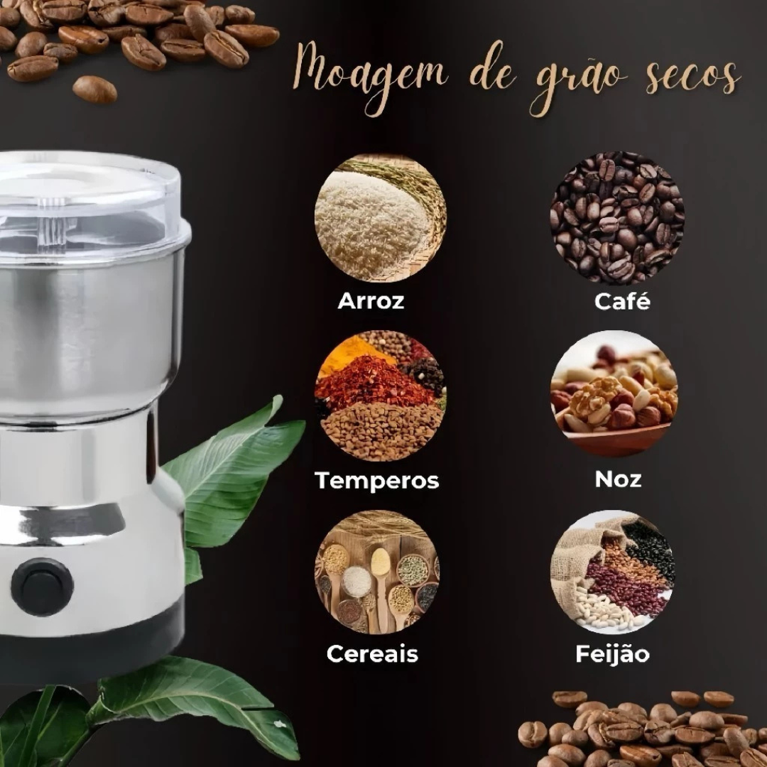 GranoMax™ – Moedor Elétrico de Grãos