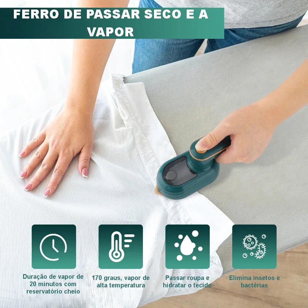 Mini Ferro de Passar Roupa