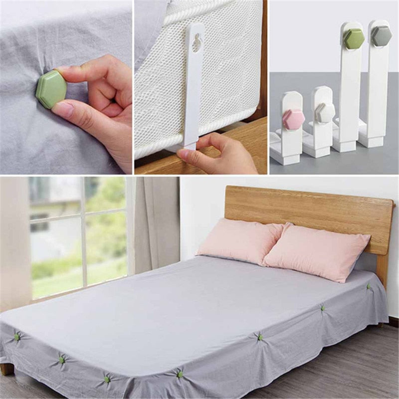 Prendedor e Fixador para Lençóis e Roupas de Cama