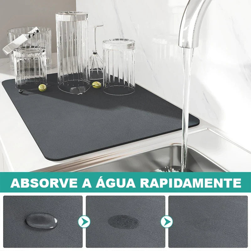 Tapete Absorvente para Louças e Bancadas