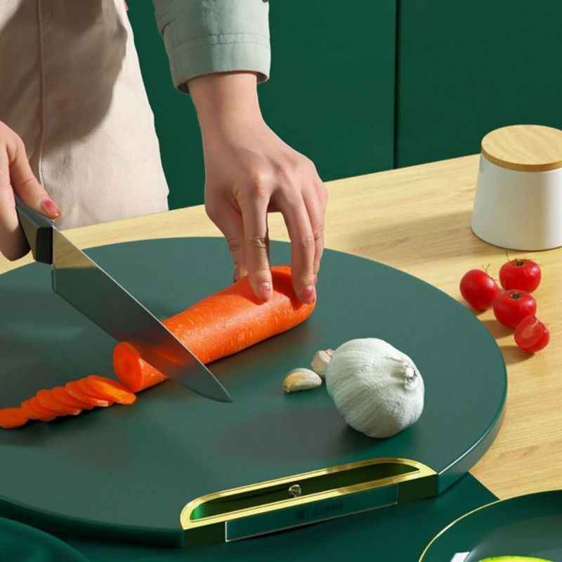 KIT 2 Tábuas CleanBoard™ – Tábua para Corte de Alimentos [30% OFF HOJE] 🥩🔪