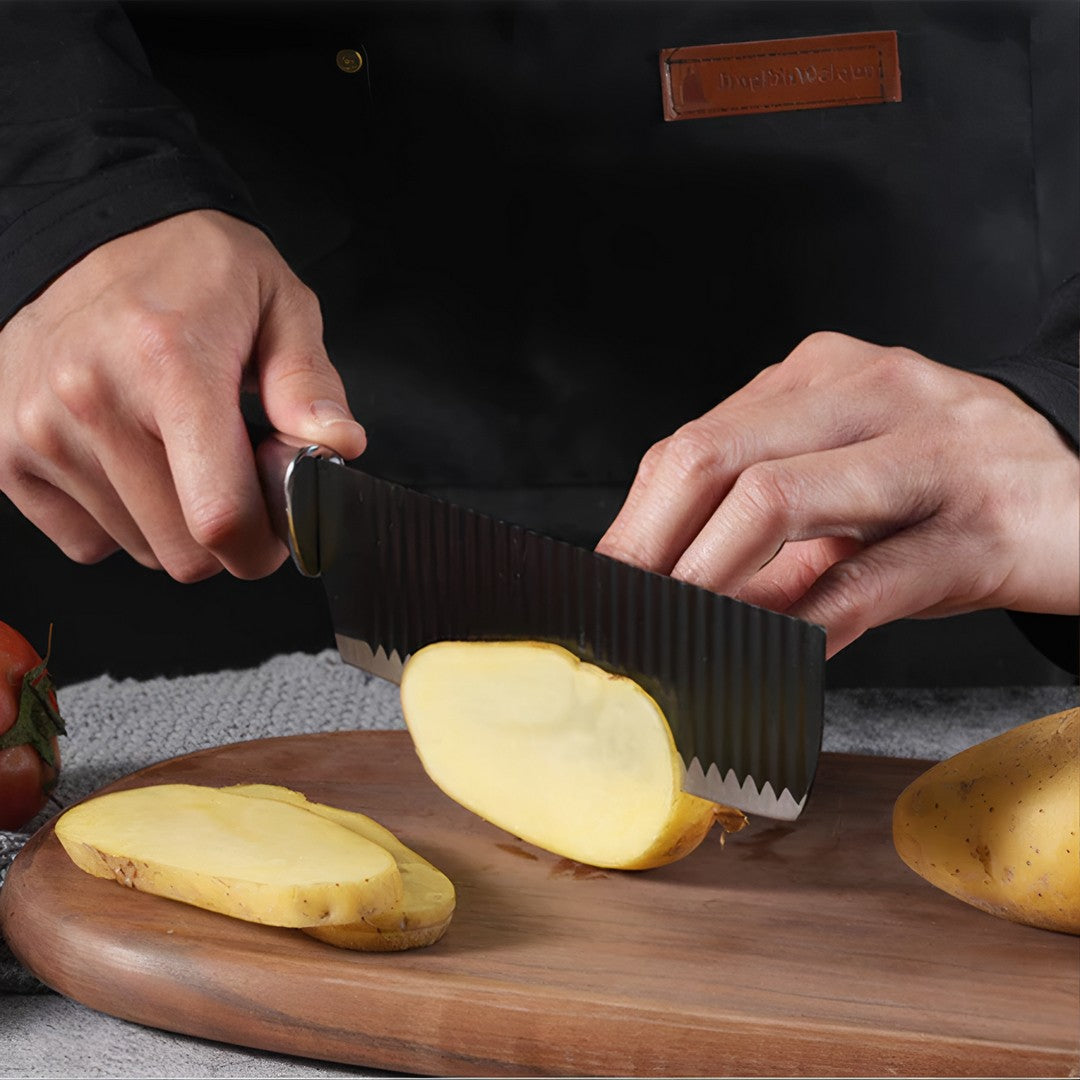 KIT 6 Peças para Churrasco Premium em Aço Inoxidável